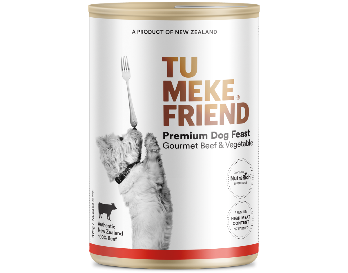 9367 Tu Meke Friend Can 375g Dog Front Beef