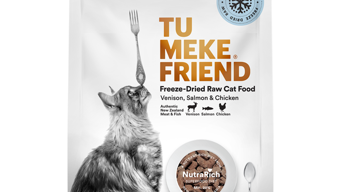 Freeze Dried Raw Cat Food Venison Salmon Mackerel Tu Meke