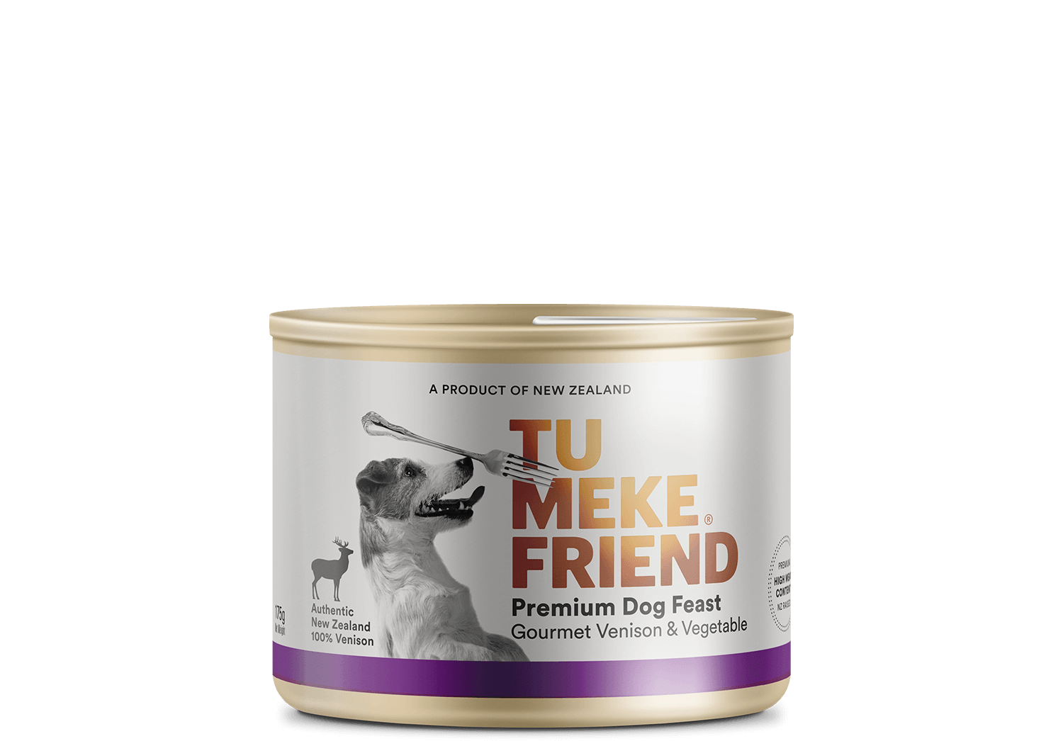 Tu Meke Product Page 175g Can Gourmet Vension and Vege Buffer Top 2