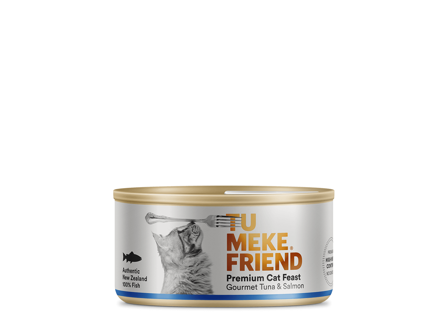 Tu Meke Product Page 85g Can Gourmet Tuna and Salmon Buffer Top